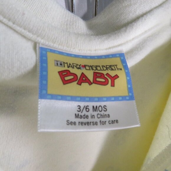 Baby Mary Engelbreit Long sleeve bodysuit & romper 2pc 3-6mts - Picture 11 of 15